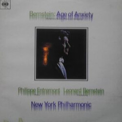 Leonard Bernstein / Philippe Entremont / New York Philharmonic Age Of Anxiety (Symphony No. 2 For Piano And Orchestra) Vinyl LP USED