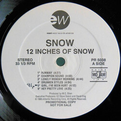Snow (2) 12 Inches Of Snow Vinyl LP USED