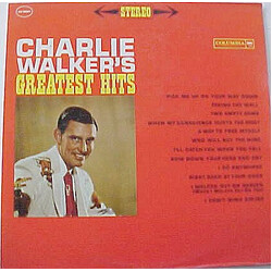 Charlie Walker (2) Charlie Walker's Greatest Hits Vinyl LP USED