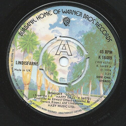 Lindisfarne Tonight Vinyl 7" USED