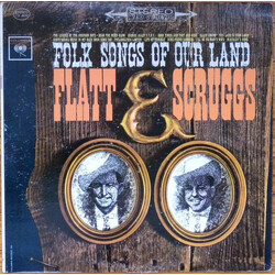 Flatt & Scruggs Folk Songs Of Our Land Vinyl LP USED