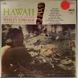 Webley Edwards / The Hawaii Calls Orchestra "Hawaii" The Island Of Dreams Vinyl LP USED