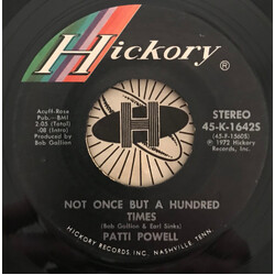 Patti Powell Not Once But A Hundred Times / Please Let Him Wake Up Loving Me Vinyl 7" USED