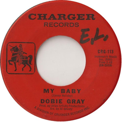 Dobie Gray My Baby Vinyl 7" USED