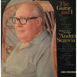 Andrés Segovia The Guitar And I Vinyl LP USED
