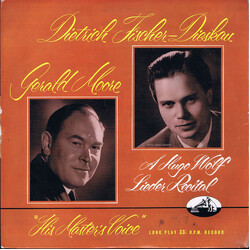 Hugo Wolf / Dietrich Fischer-Dieskau / Gerald Moore A Hugo Wolf Lieder Recital Vinyl LP USED