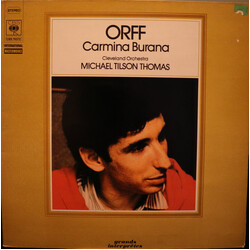 Carl Orff / The Cleveland Orchestra / Michael Tilson Thomas Carmina Burana Vinyl LP USED