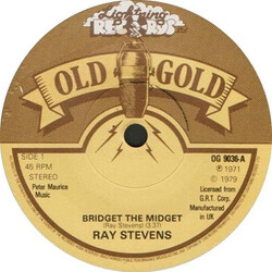 Ray Stevens Bridget The Midget / Everything Is Beautiful Vinyl 7" USED