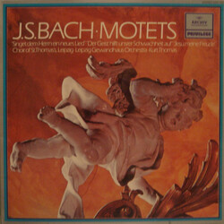 Johann Sebastian Bach / Thomanerchor / Gewandhausorchester Leipzig / Kurt Thomas Motets Vinyl LP USED