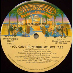 Stephanie Mills You Can't Run From My Love Vinyl 12" USED