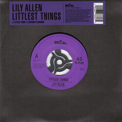 Lily Allen Littlest Things Vinyl 7" USED