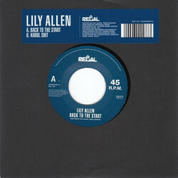 Lily Allen Back To The Start Vinyl 7" USED