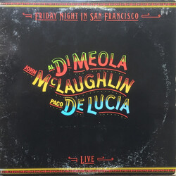 John McLaughlin / Al Di Meola / Paco De Lucía Friday Night In San Francisco Vinyl LP USED