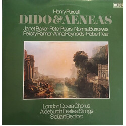 Henry Purcell / London Opera Chorus / Aldeburgh Festival Strings / Steuart Bedford Dido & Aeneas Vinyl LP USED