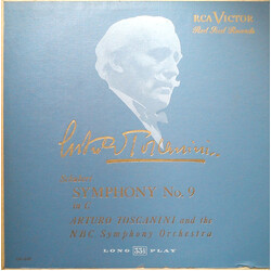 Franz Schubert / Arturo Toscanini / NBC Symphony Orchestra Symphony No. 9 In C Vinyl LP USED