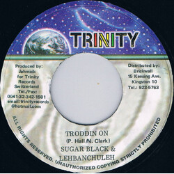Sugar Black & Lebanchuleh Troddin On Vinyl 7" USED
