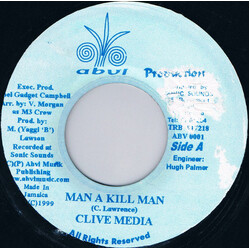 Clive Media Man A Kill Man Vinyl 7" USED