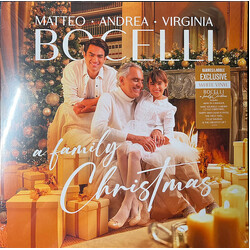 Matteo Bocelli / Andrea Bocelli / Virginia Bocelli A Family Christmas Vinyl LP USED