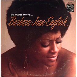 Barbara Jean English So Many Ways... Vinyl LP USED