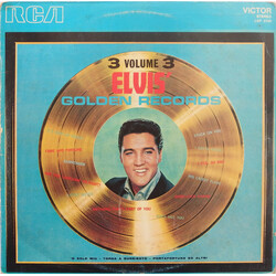 Elvis Presley Elvis' Golden Records, Vol. 3 Vinyl LP USED