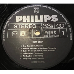 Bruce Channel Hey! Baby Vinyl LP USED