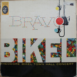 Theodore Bikel Bravo Bikel - Theodore Bikel Town Hall Concert Vinyl LP USED