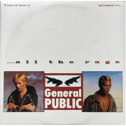 General Public ...All The Rage Vinyl LP USED