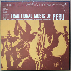 Various Traditional Music Of Peru Vinyl LP USED