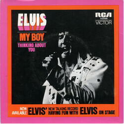 Elvis Presley My Boy Vinyl 7" USED