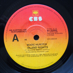 Marc Hunter Island Nights Vinyl 7" USED