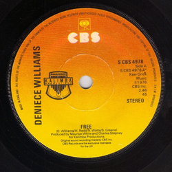 Deniece Williams Free Vinyl 7" USED