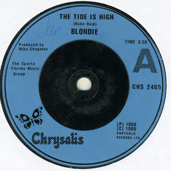 Blondie The Tide Is High Vinyl 7" USED