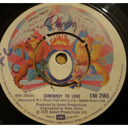 Queen Somebody To Love Vinyl 7" USED