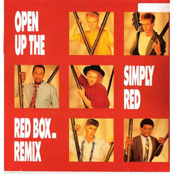 Simply Red Open Up The Red Box Vinyl 12" USED