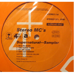 Stereo MC's Supernatural-Sampler Vinyl 12" USED