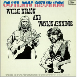 Willie Nelson / Waylon Jennings Outlaw Reunion Vinyl LP USED