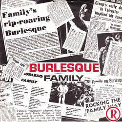 Family (6) Burlesque  /  My Friend The Sun Vinyl 7" USED