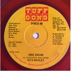 Rita Marley One Draw Vinyl 12" USED