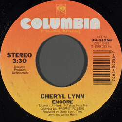 Cheryl Lynn Encore Vinyl 7" USED