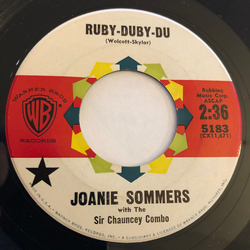 Joanie Sommers Ruby-Duby-Du / Bob White (Watcha Gonna Swing Tonight) Vinyl 7" USED