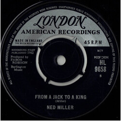 Ned Miller From A Jack To A King USED VINYL 7INCH 45 RPM SINGLE