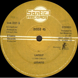 Legato (6) / Leonard Santic All Stars Lately Vinyl 12" USED