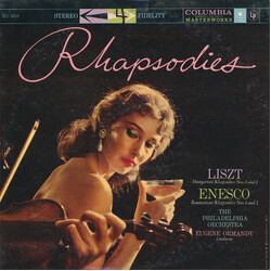 Franz Liszt / George Enescu / The Philadelphia Orchestra / Eugene Ormandy Rhapsodies Vinyl LP USED