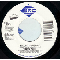 Too Short The Ghetto USED VINYL 7INCH 45 RPM