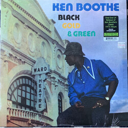 Ken Boothe Black Gold & Green Vinyl LP USED