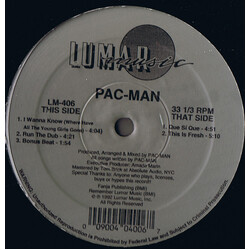 Pac-Man I Wanna Know (Where Have All The Young Girls Gone) Vinyl 12" USED
