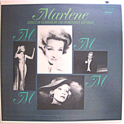 Marlene Dietrich Songs In German By The Inimitable Dietrich Vinyl LP USED