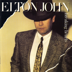 Elton John Breaking Hearts CD USED
