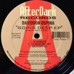 Davidson Ospina Going Deep EP Vinyl 12" USED