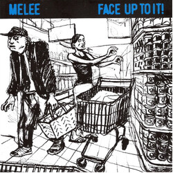 Melee (3) / Face Up To It! Distort Boston Bordeaux Vinyl 7" USED